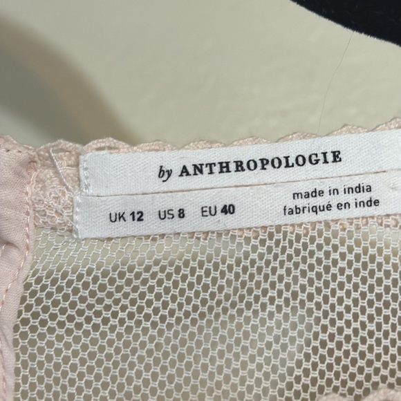 Anthropologie eyelet bell sleeve peasant top - Picture 4 of 8